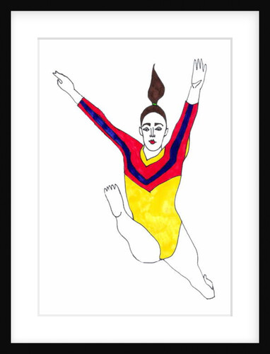 Gymnast by Daisy de Villeneuve