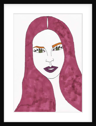 Long Red Hair by Daisy de Villeneuve