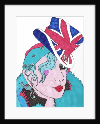 Anna Piaggi by Daisy de Villeneuve