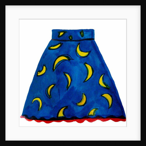 Blue Skirt by Daisy de Villeneuve