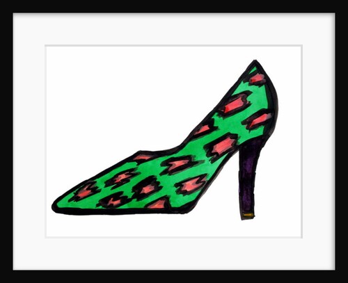 Green Heel by Daisy de Villeneuve