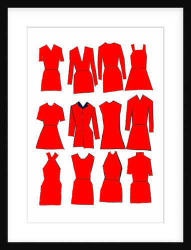 Red Dresses by Daisy de Villeneuve