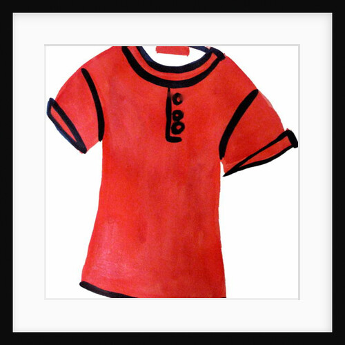 Red T-Shirt by Daisy de Villeneuve