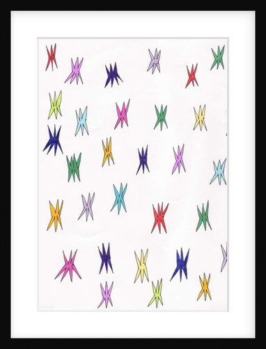 Coloured Stars by Daisy de Villeneuve