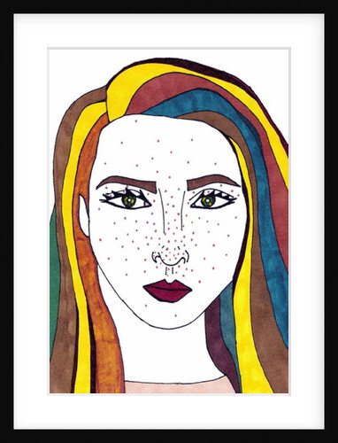 Self Portrait by Daisy de Villeneuve