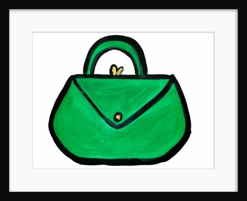 Green Handbag by Daisy de Villeneuve