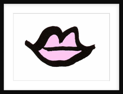 Pink Lips by Daisy de Villeneuve