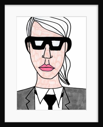 Karl Lagerfeld by Daisy de Villeneuve