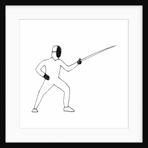 Fencer by Daisy de Villeneuve