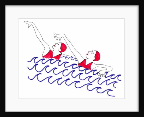 Synchronised Swimmers by Daisy de Villeneuve