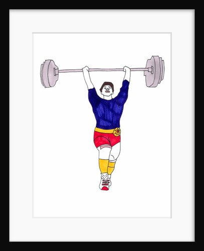 Weight Lifter by Daisy de Villeneuve