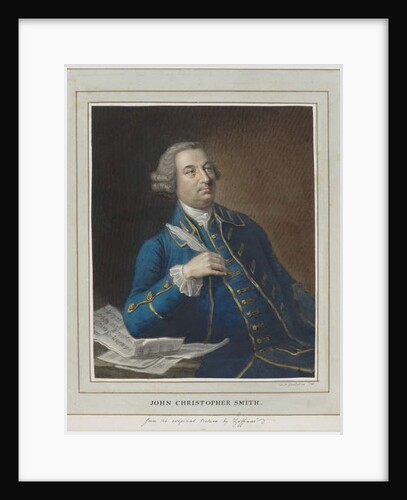 John Christopher Smith, c.1760 by William Nelson Gardiner