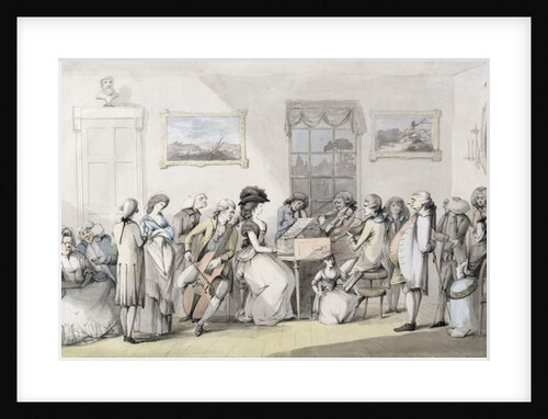 The Concert Party, 1784 by John the Younger Dunthorne