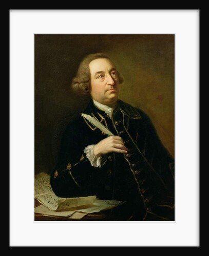 Portrait of John Christopher Smith, musician and amanuensis of Handel by Johann Zoffany
