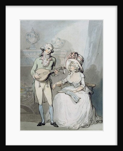 The Duet by Thomas Rowlandson