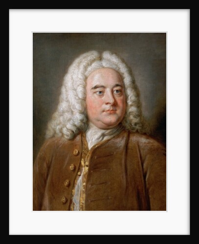 Portrait of George Frederick Handel by William of Bath Hoare