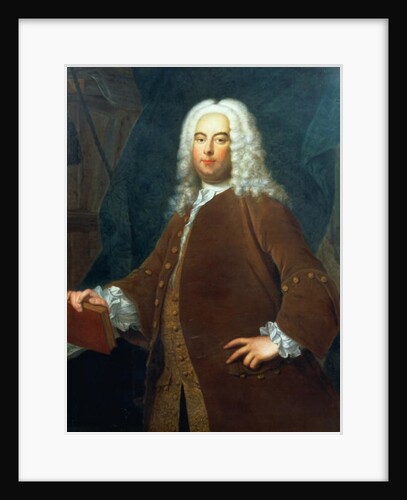 Portrait of George Frederick Handel c.1736 by Thomas (school of) Hudson