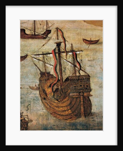 Spanish Caravel, 1531-36 by Alejo Fernandez