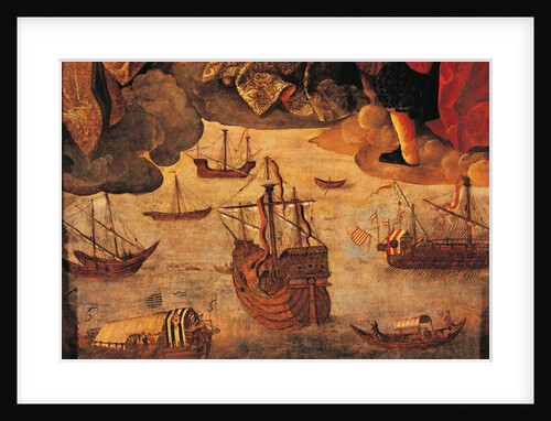 Spanish Caravel, 1531-36 by Alejo Fernandez