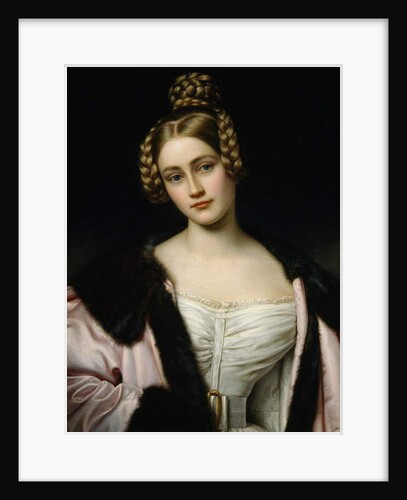 Portrait of Caroline Grafin Holnstein, 1834 by Joseph Carl Stieler