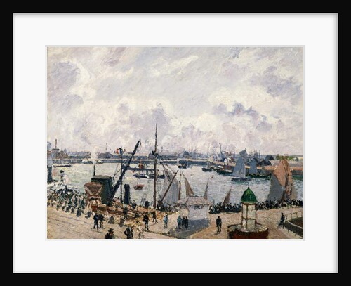 Le Quai de Southampton au Havre, 1903, by Camille Pissarro by Camille Pissarro