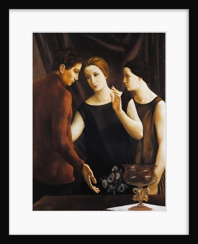 The Prodigal brother, 1924 by Ubaldo Oppi