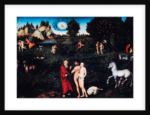 Paradise, 1530 by Lucas the Elder Cranach