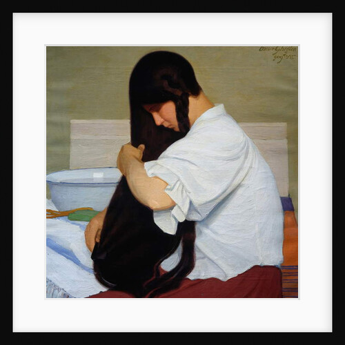 White shirt, 1909 by Oscar Ghiglia