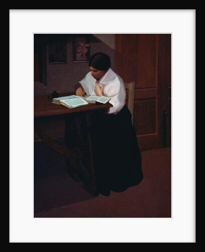 Woman writing, 1908 by Oscar Ghiglia