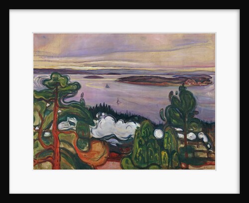 Train smoke, 1900, by Edvard Munch, 84x109 cm??. Norway, 20th century. by Edvard Munch