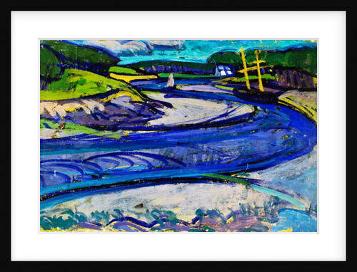 Canal in Britain by Gino Rossi