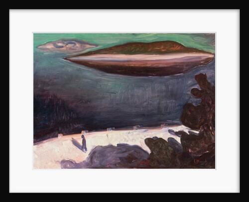 Summer night on the Oslofjord, 1900 by Edvard Munch