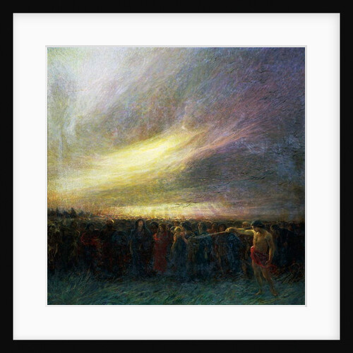 Migrations of men, 1904, by Plinio Nomellini by Plinio Nomellini