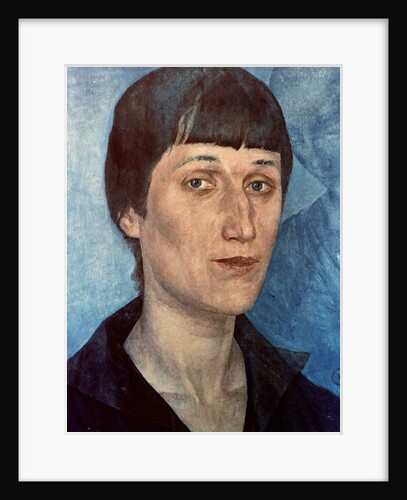 Portrait of Anna Akhmatova, Russian poet, 1922 by Kuzma Sergeevich Petrov-Vodkin