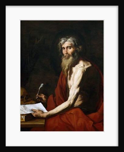 St. Jerome, 1651 by Jusepe de Ribera