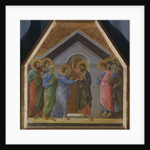 Altarpeice: The Incredulity of St Thomas by Duccio di Buoninsegna