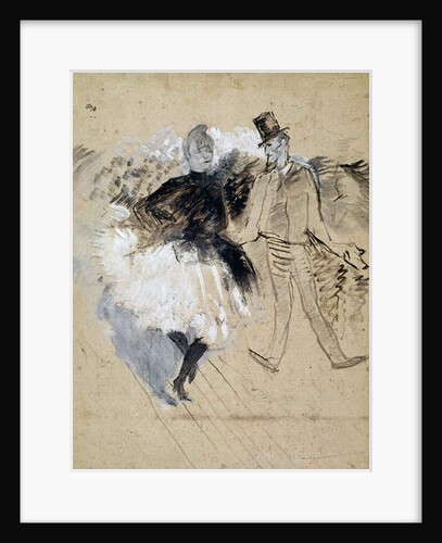 Au Moulin de la Galette, La Goulue et Valentin le Desosse', 1887 by Henri de Toulouse-Lautrec