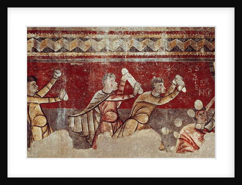 The Stoning of Saint Stephen, c.1100 by Catalan School