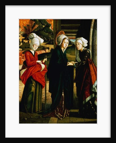 Visitation of Mary by Michael Pacher