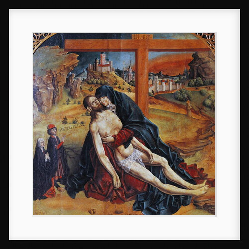 The Pieta, 1465-1470 by Fernando Gallego