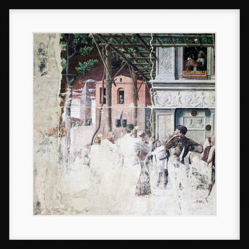 The condemnation of Saint Christopher by Andrea Mantegna