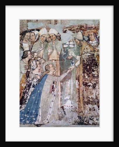 Arrival of St Ursula in Rome by Tomaso da Modena