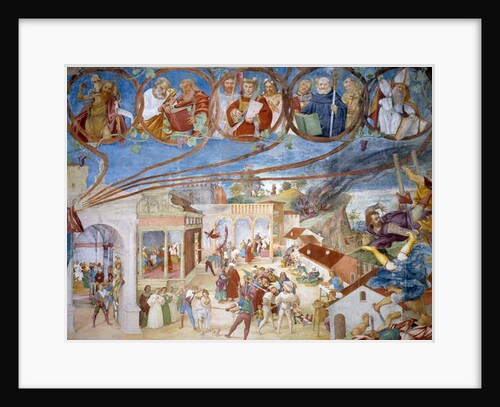 Martyrdom of Saint Barbara by Lorenzo Lotto