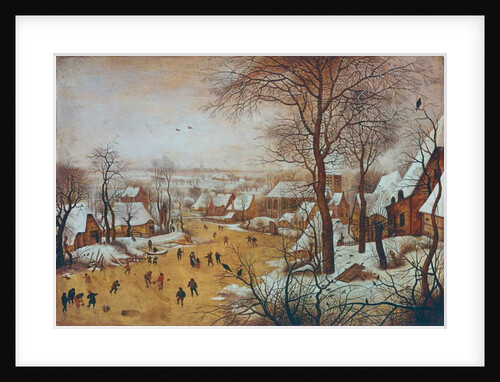 Winter landscape, 1601 by Pieter the Younger Brueghel