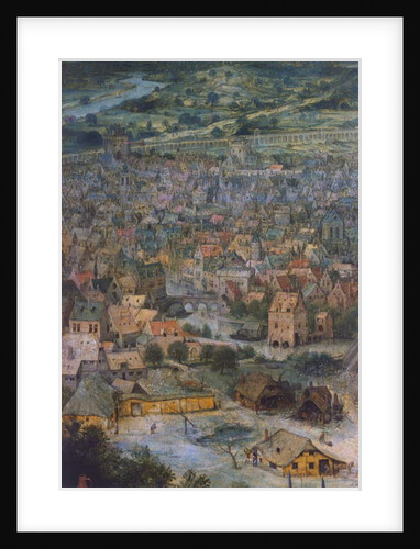 City, detail from The Tower of Babel, 1563 by Pieter the Elder Bruegel