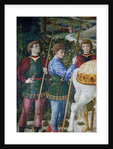 The Procession of the Magi, detail, 1459 by Benozzo di Lese di Sandro Gozzoli