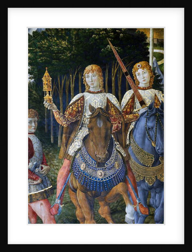 The Procession of the Magi, detail, 1459 by Benozzo di Lese di Sandro Gozzoli