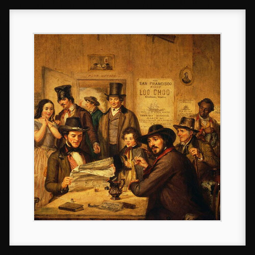 California News, 1860 by William Sidney Mount