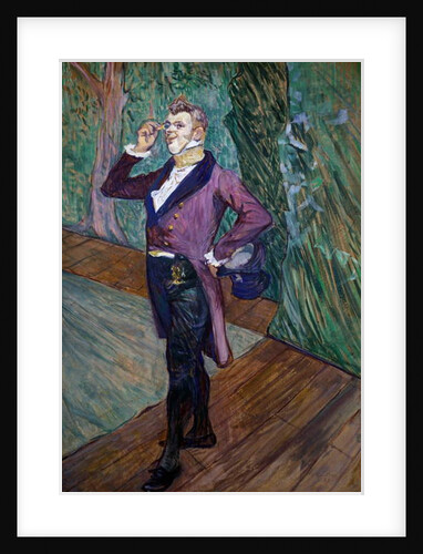 Henry de Samary, actor of Comedie Francaise, 1889 by Henri de Toulouse-Lautrec