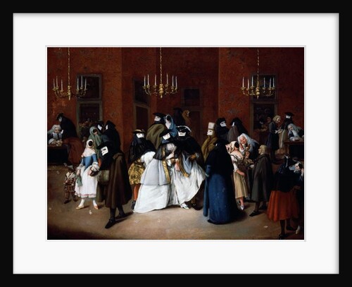 The Ridotto of Venice, c.1750 by Pietro Longhi